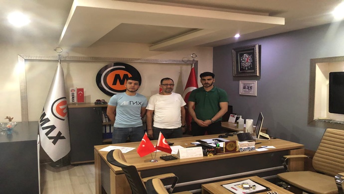 IRAKLI İŞ ADAMLARI MUHAMMED NUMAN ABİT VE TAHA AHMET YUNUS `DAN CEMAX GROUP `A ZİYARET