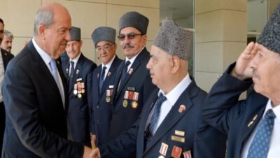Cumhurbaşkanı Ersin Tatar, Karaman’daki Kıbrıs gazileri ile buluştu