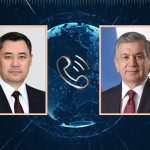 Состоялся телефонный разговор Президента Садыра Жапарова с Президентом Узбекистана Шавкатом Мирзиёевым