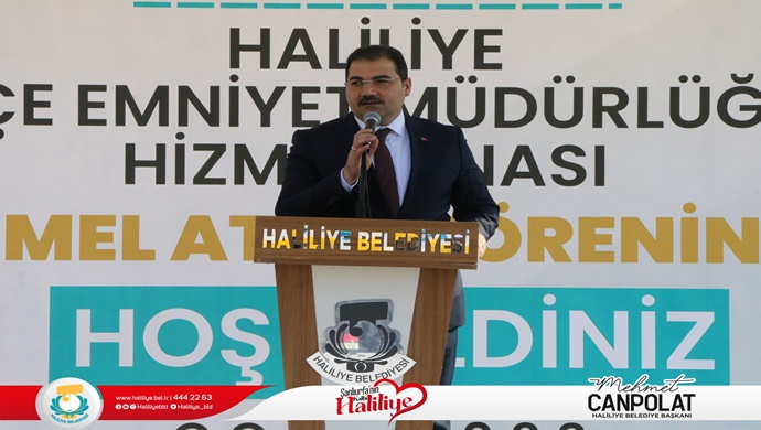 HALİLİYE İLÇE EMNİYET MÜDÜRLÜĞÜ HİZMET BİNASININ TEMELİ ATILDI