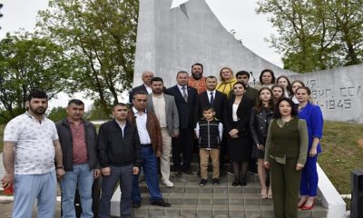 Торжественная церемония открытия мемориальной плиты с именами бойцов-таджиков, погибших при освобождении Витебска