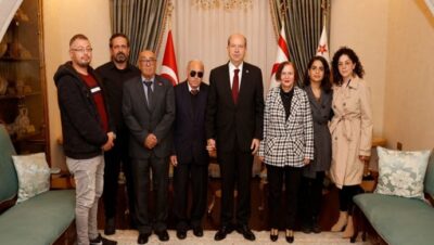 Cumhurbaşkanı Ersin Tatar, Kıbrıs Türk Engelliler Federasyonu heyetini kabul etti