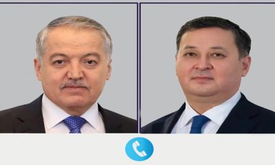 Телефонный разговор с главой МИД Казахстана