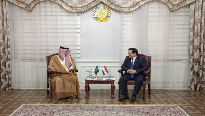 Bakan Yardımcısının Suudi Arabistan Diplomatik Araştırmalar Enstitüsü Rektörü ile görüşmesi